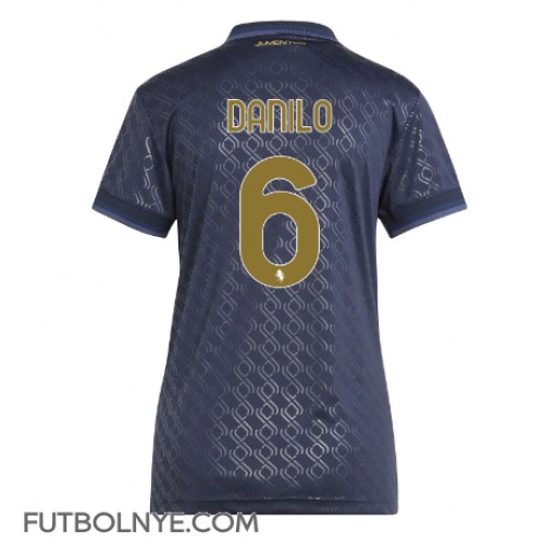 Camiseta Juventus Danilo Luiz #6 Tercera Equipación para mujer 2024-25 manga corta